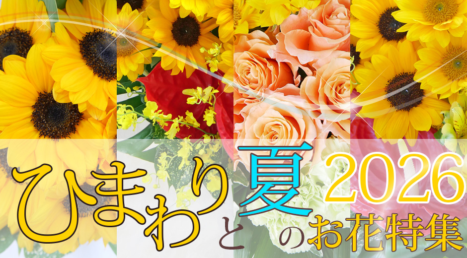 2026ひまわりと夏の花特集